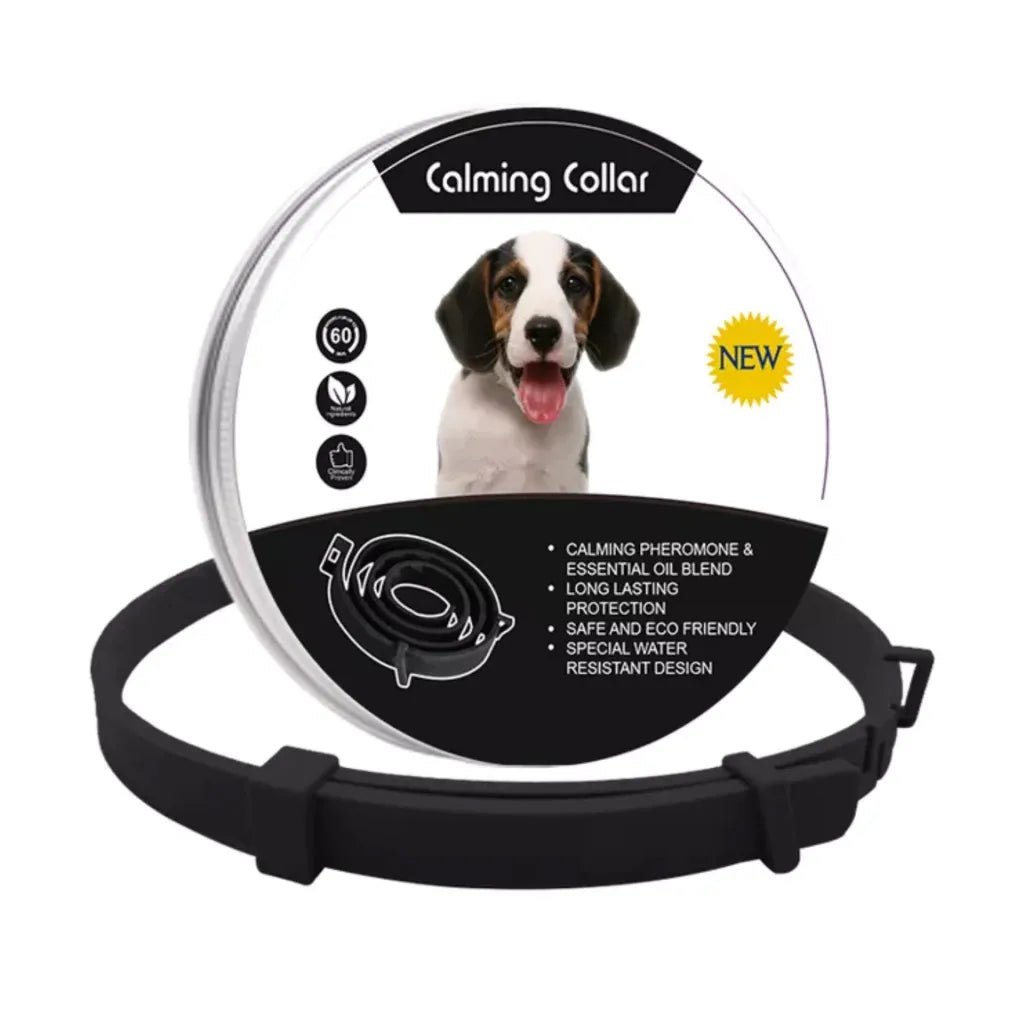 Collar Calming Negro Para Perro