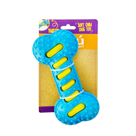 Hueso De Rubber Azul Kanu para perro - {{ Kanu Pet }}