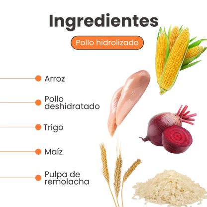 Alimento Seco Bark Pollo Kanu Pet para Perro Cachorros razas medianas y grandes
