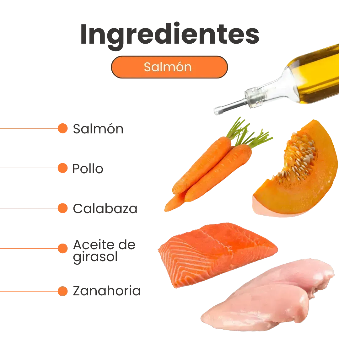 Alimento Húmedo Pate de Salmón Kanu Pet para Perros
