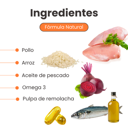 Alimento Seco Bark Original Pollo Kanu Pet para Perros Adulto todas las Razas