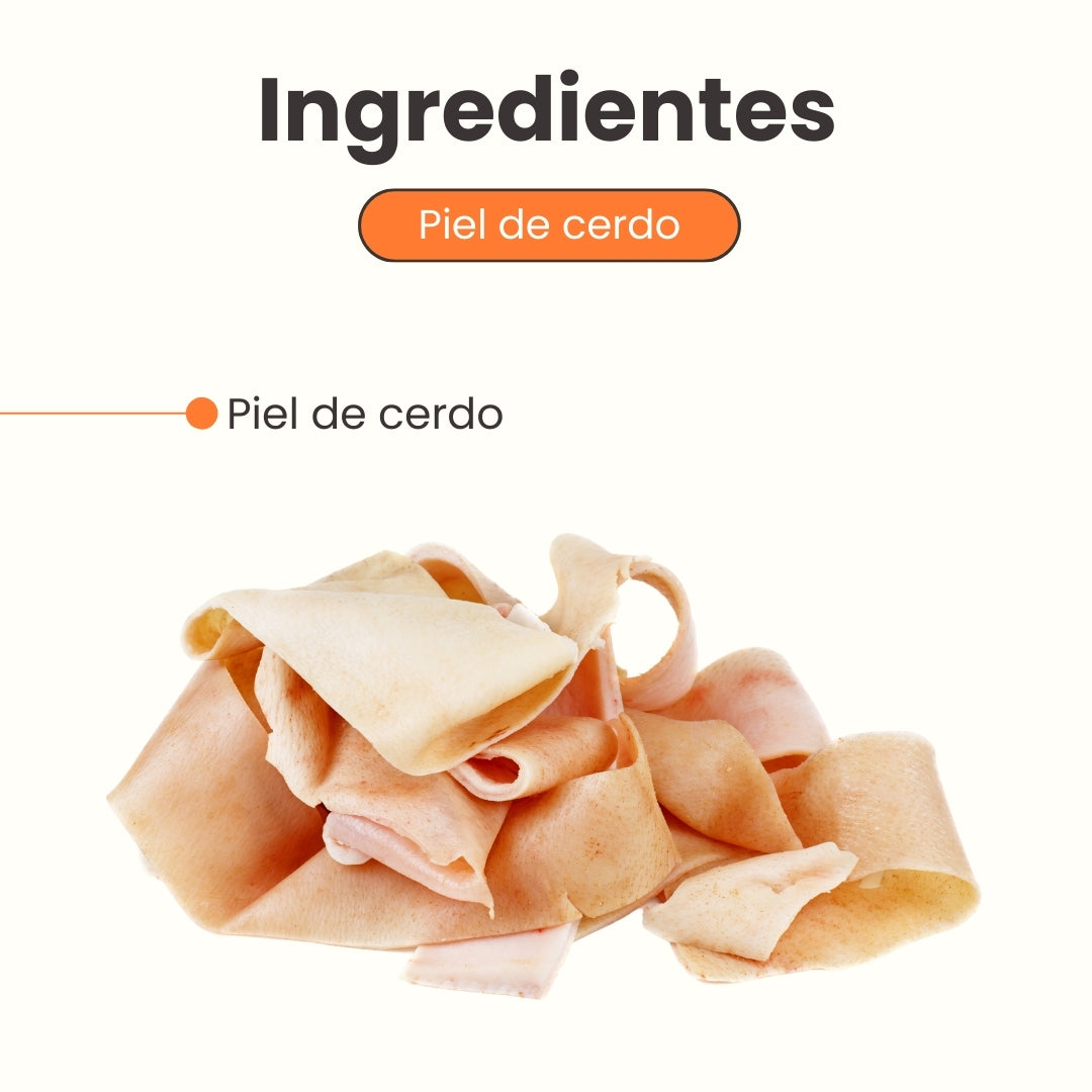 Snack Kanu Pet Chicharrón de Cerdo para Perros, Un Solo ingrediente 100% natural