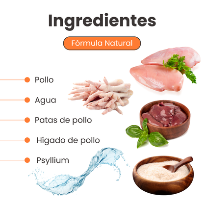 Alimento Congelado Nativo Fresh Pollo Kanu Pet para Gato Adulto y Cachorro