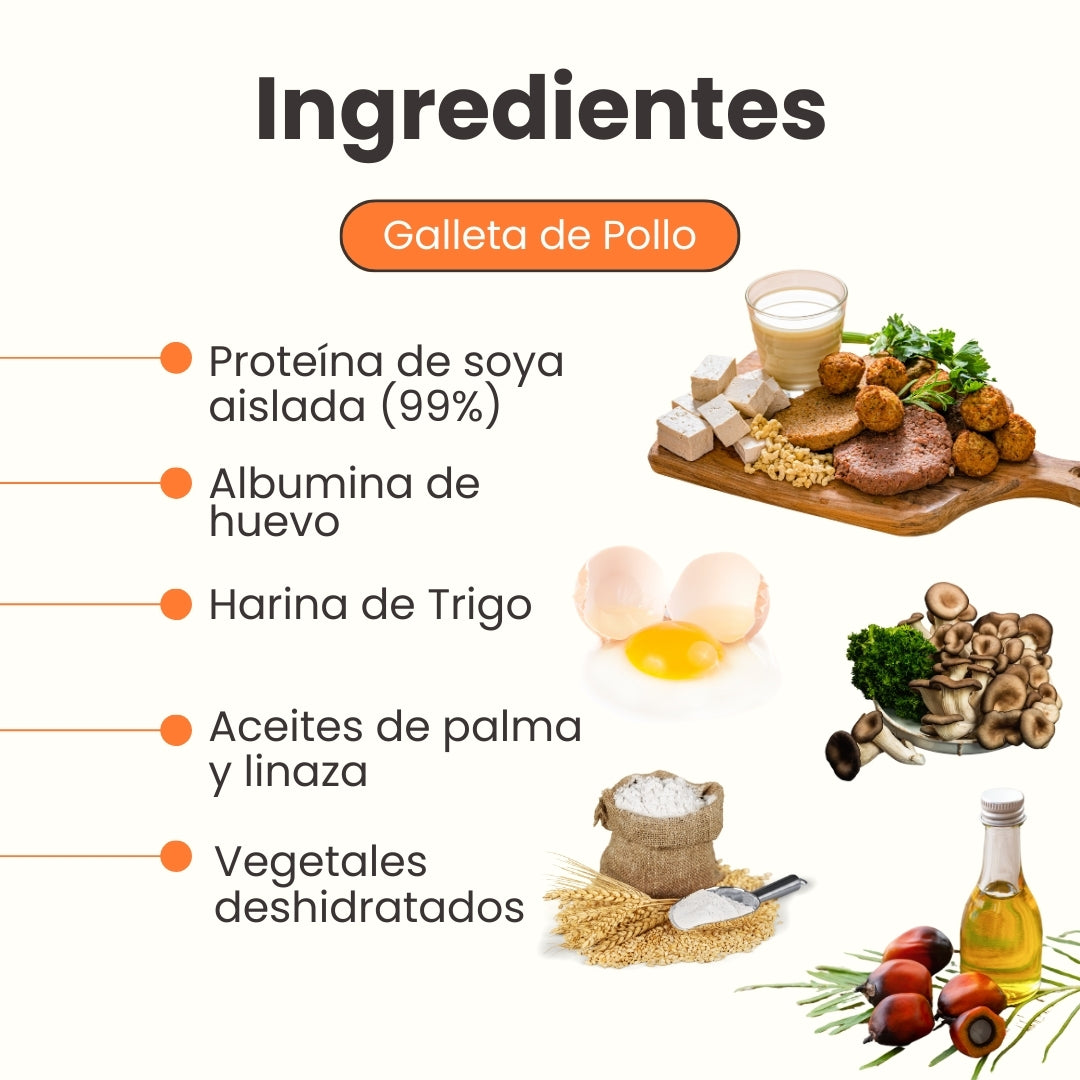 Galletas Sabor a Pollo Kanu Pet para perros