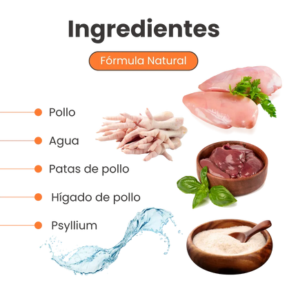 Alimento Congelado Nativo Fresh Pollo Kanu Pet para Gato Adulto y Cachorro