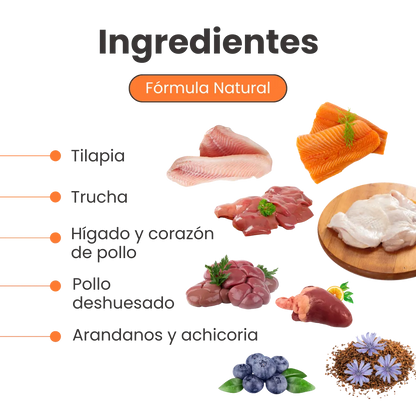 Alimento Húmedo Nativo Wild Chef’s Recipe Multi Protein Kanu Pet para Gatos