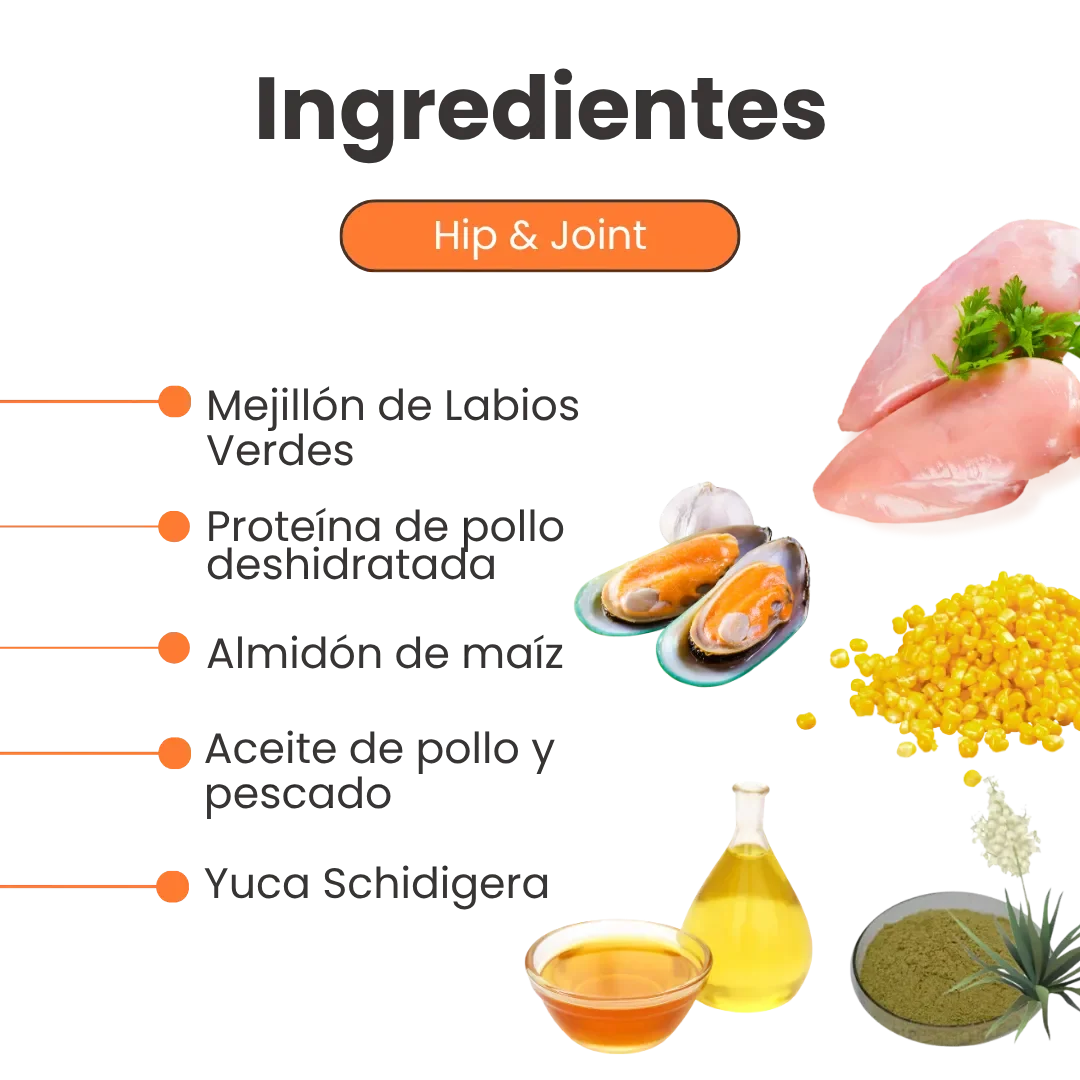 Snacks Kanu Vet Hip and Joint para perros