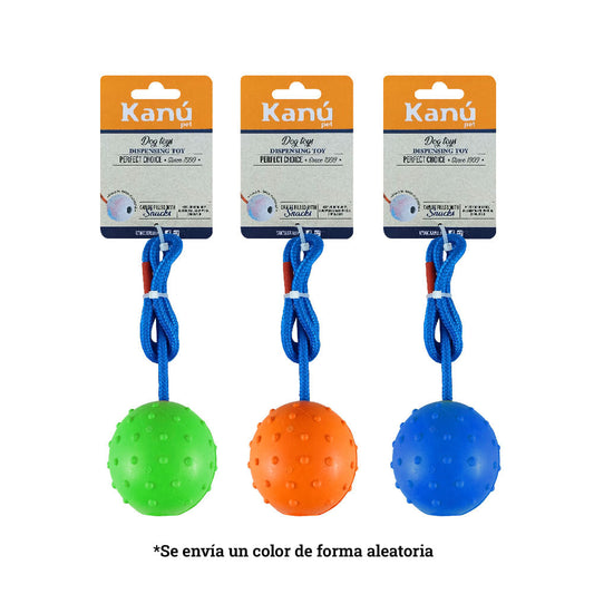 Juguete Kanu Lazo Bola Ref KC7-041 Para Perro - {{ Kanu Pet }}