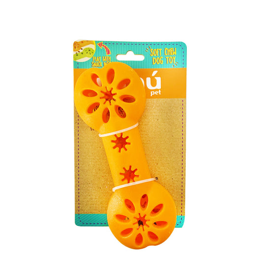 Juguete Kanu Porta Snack Naranja Para Perro - {{ Kanu Pet }}
