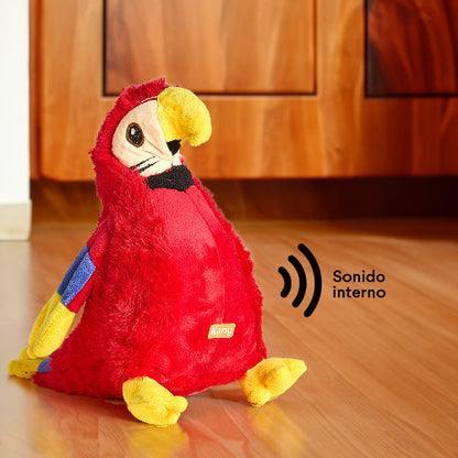 Juguete Peluche Guacamaya Safari Kanu Pet para Perro - {{ Kanu Pet }}