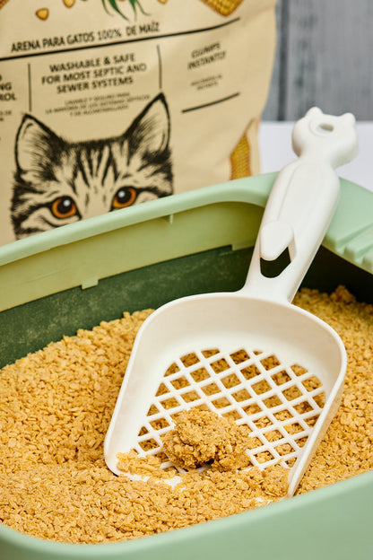 Arena 100% de Maíz Kanu Pet Corn Cat Litter para Gato 100% Ecológíca - {{ Kanu Pet }}