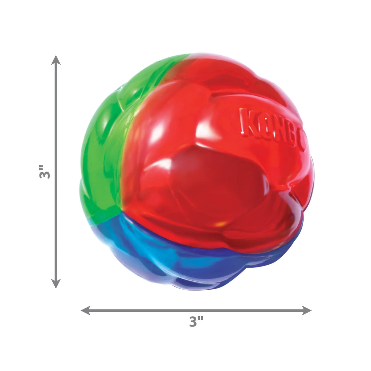 Juguete Kong Pelota Twistz Para Perro M