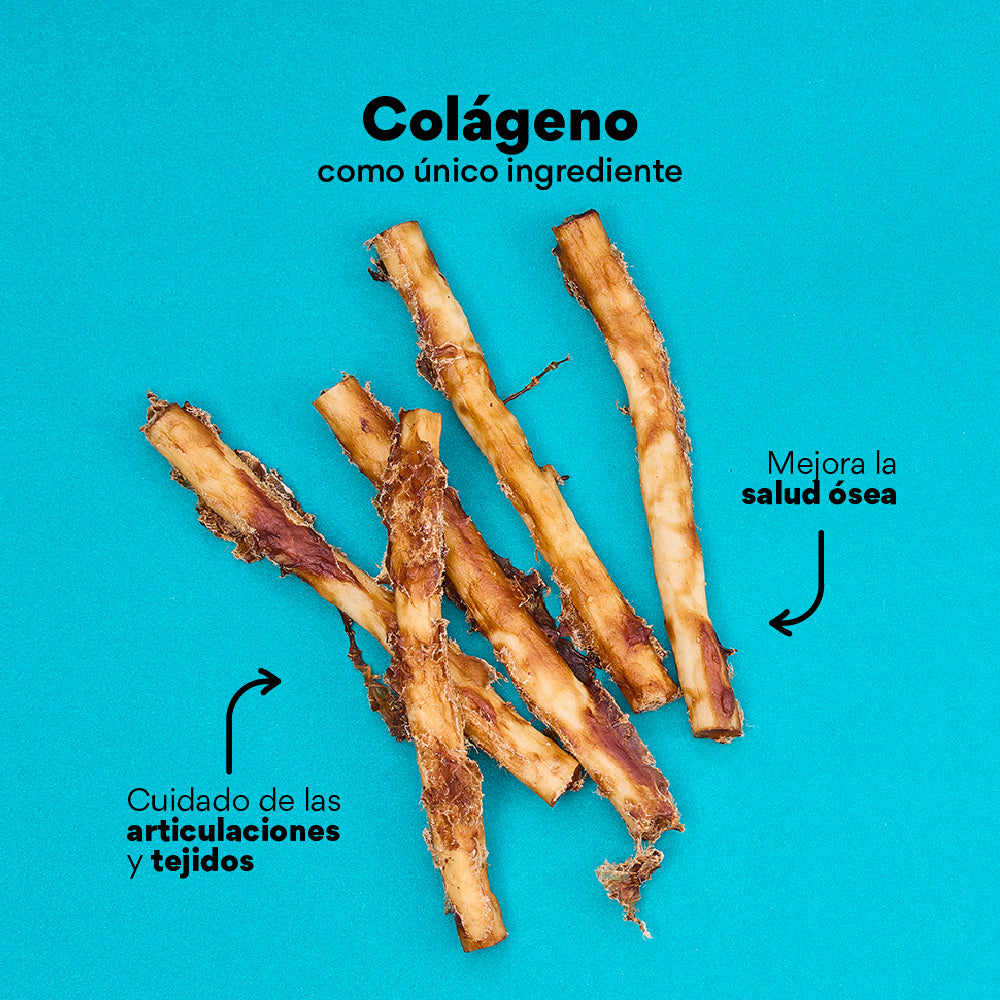 Snack Colágeno de Res Mini Kanu Pet para Perro. No es Carnaza x 12 Unds