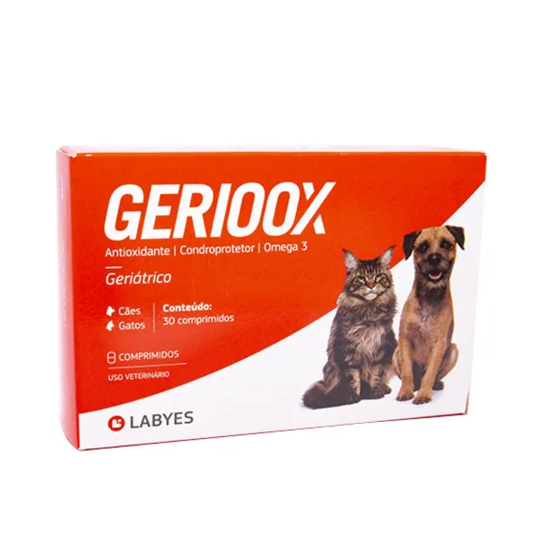 Antioxidante Gerioox para Perros y Gatos