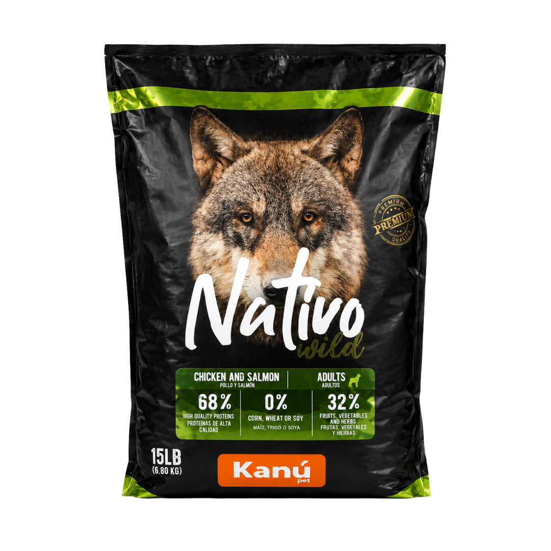 Alimento Seco Grain Free Nativo Wild Kanu Pet para Perro Adulto