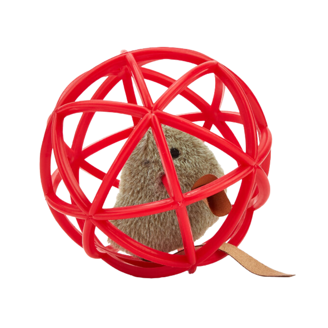 Juguete Interactivo Bola con Raton Kanu Pet para Gato