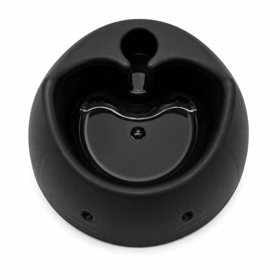 Comedero Mascota Negro Kanu Pet para Perro y Gato