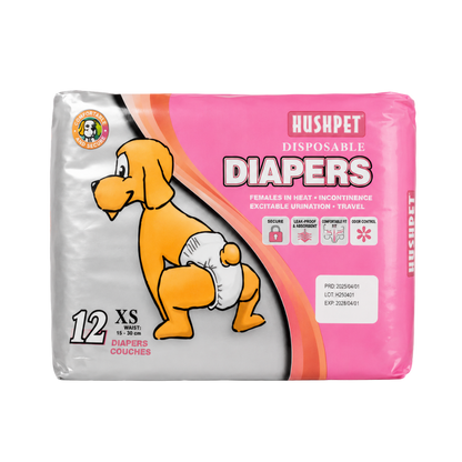 Pañales x 12 Unidades para perro
