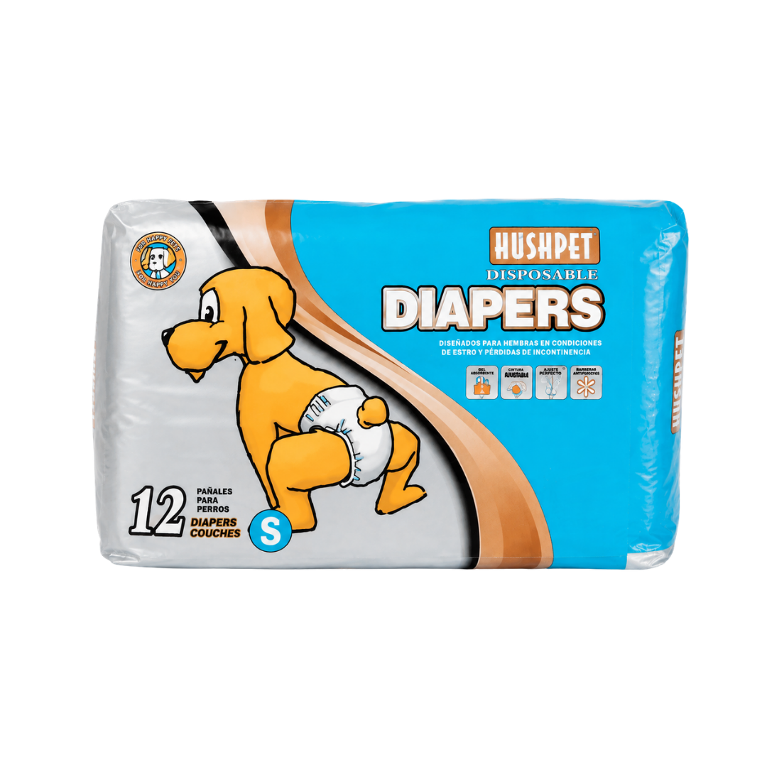 Pañales x 12 Unidades para perro