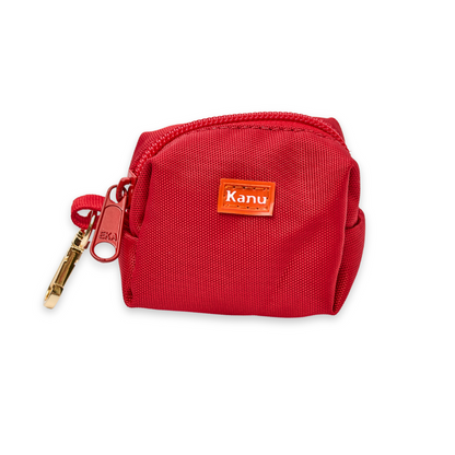 Portabolsa con Gancho Kanu Pet para Perro Rojo