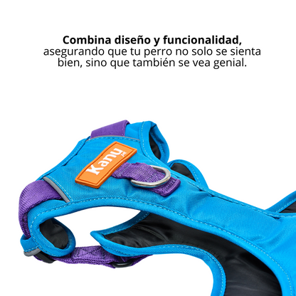 Pechera Walker Azul Morado Kanu Pet para Perro - {{ Kanu Pet }}