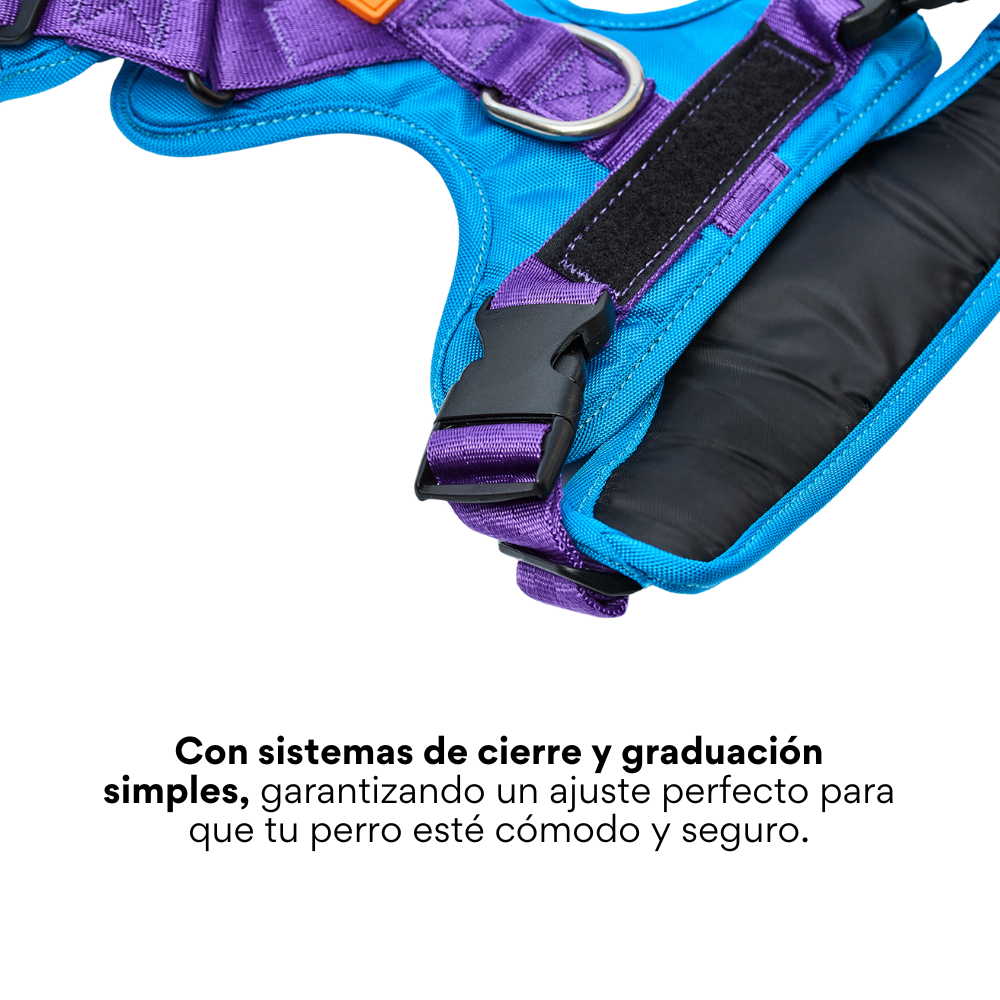 Pechera Walker Azul Morado Kanu Pet para Perro - {{ Kanu Pet }}
