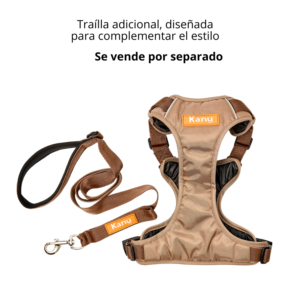 Pechera Walker Camel Cafe Kanu Pet para Perro - {{ Kanu Pet }}
