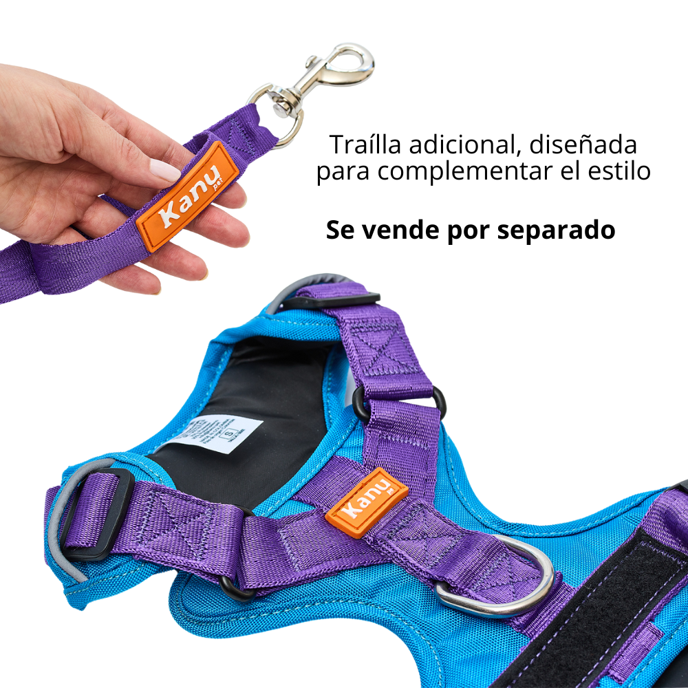 Pechera Walker Azul Morado Kanu Pet para Perro - {{ Kanu Pet }}
