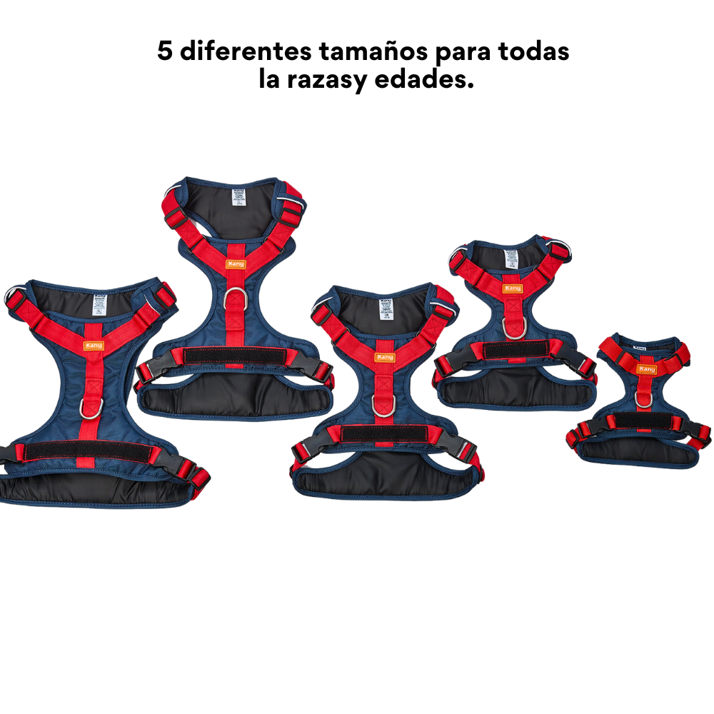 Pechera Walker Azul Rojo Kanu Pet para Perro - {{ Kanu Pet }}