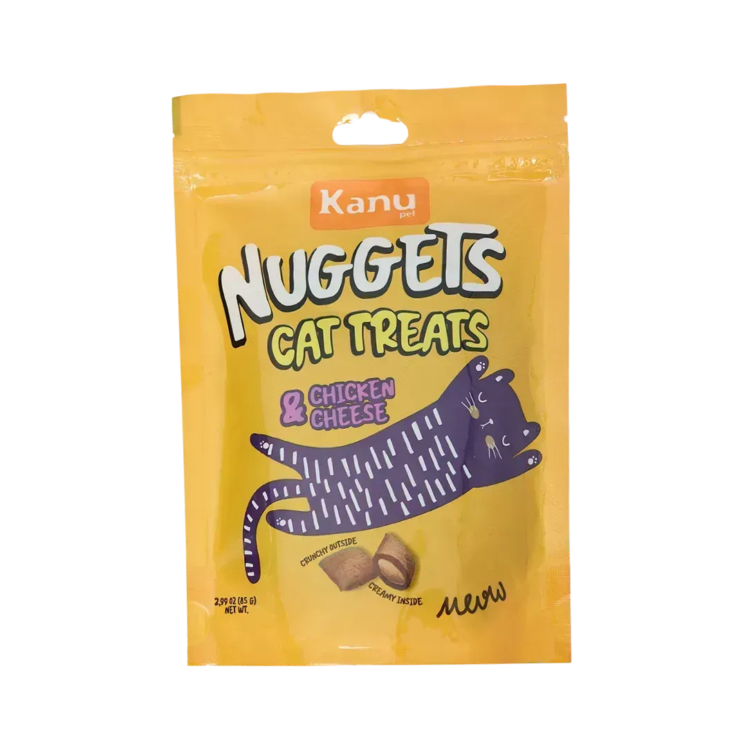 Snack Nuggets de Pollo y Queso Kanu Pet para Gato