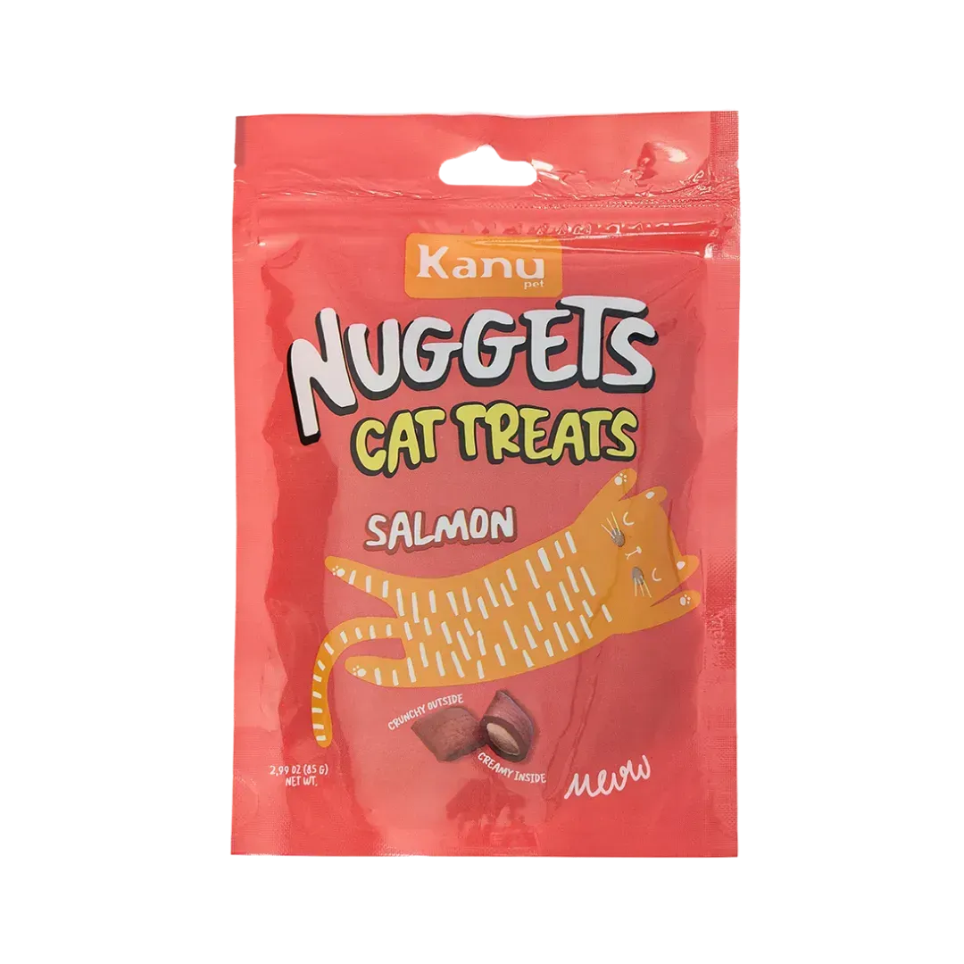 Snack Nuggets de Salmón Kanu Pet para Gato