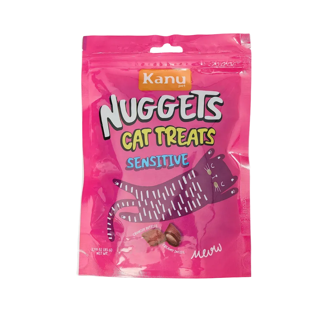 Snack Nuggets Sensitive Kanu Pet para Gatos