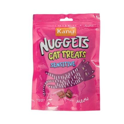 Snack Nuggets Sensitive Kanu Pet para Gatos