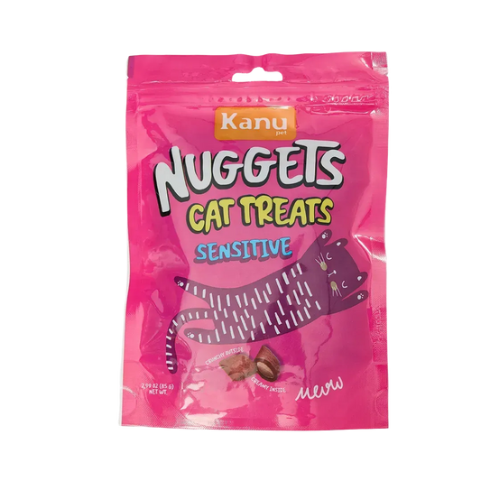 Snack Nuggets Sensitive Kanu Pet para Gatos