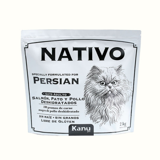 Alimento Nativo Persian 2kg Kanu Pet para Gato Adulto Nutrición Premium