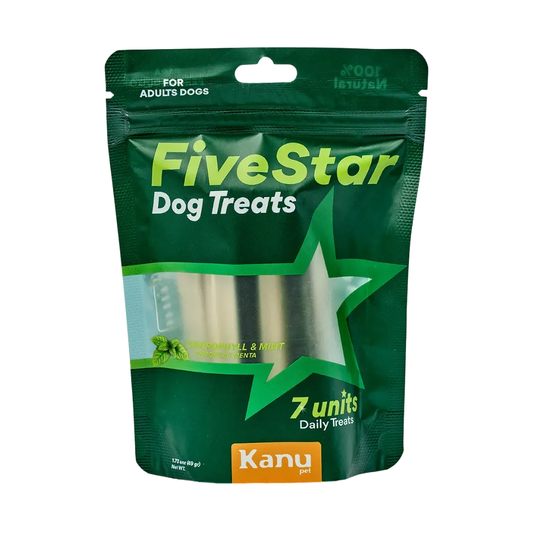 Snack Five Star Dental para la placa y el sarro Kanu Pet  para Perros