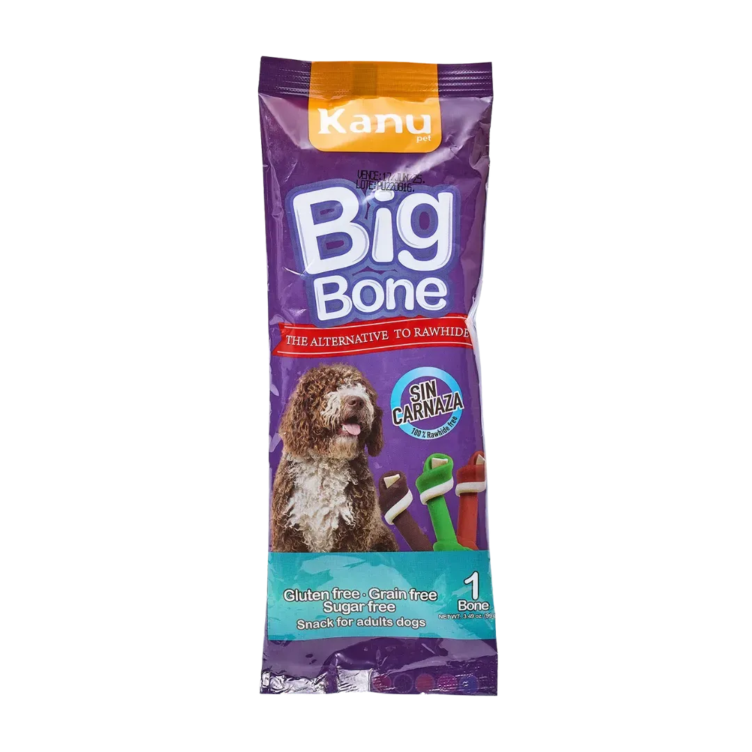Snack Hueso Grande de Batata Kanu Big Bone para Perro