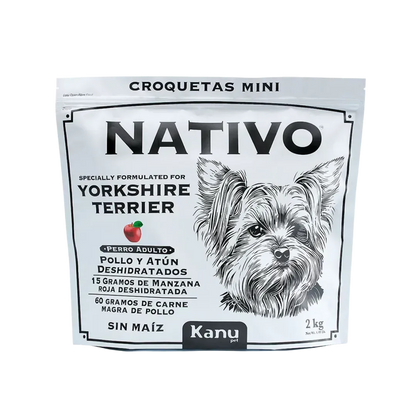 Alimento Seco Nativo Yorkshire Terrier Adulto Kanu Pet para Perro