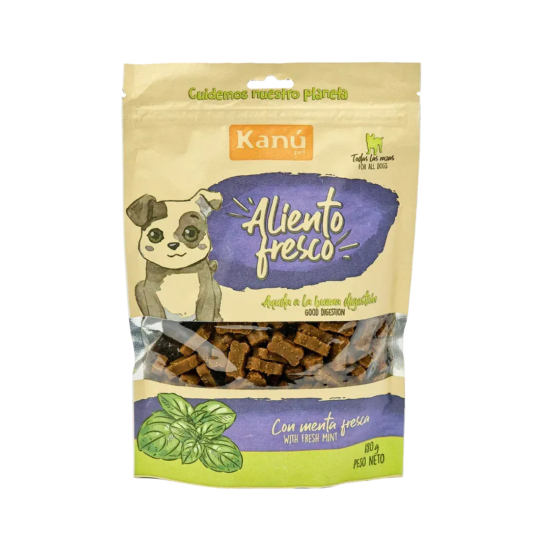 Galleta Aliento Fresco Kanu Pet para perros