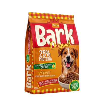 Alimento Seco Bark Original Pollo Kanu Pet para Perros Adulto todas las Razas