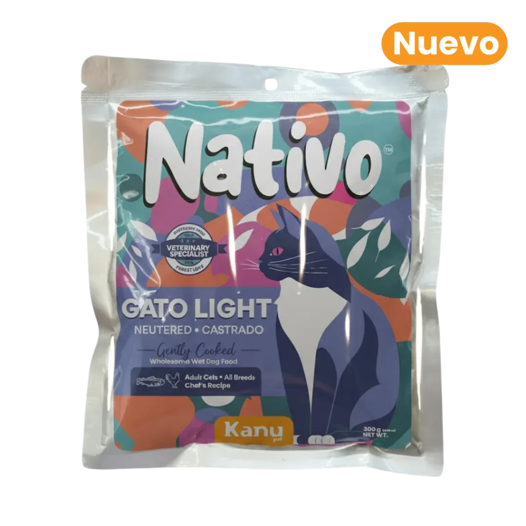 Alimento Húmedo Nativo Light Chef’s Recipe Kanu Pet para Gatos