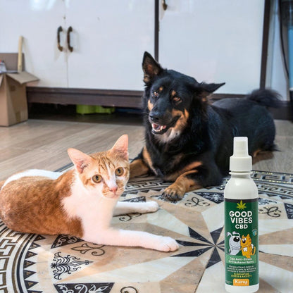 Spray Relajante de CBD Good Vibes para perro y gatos