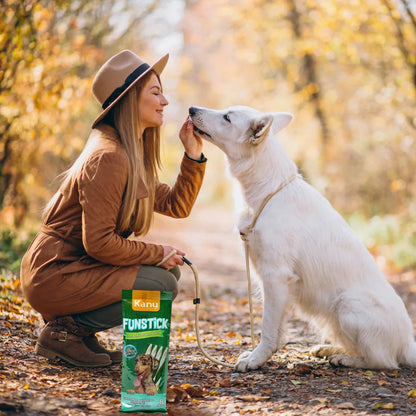 Snack Oral FunStick para la placa y el sarro Kanu Pet  para Perro Sabor a Menta