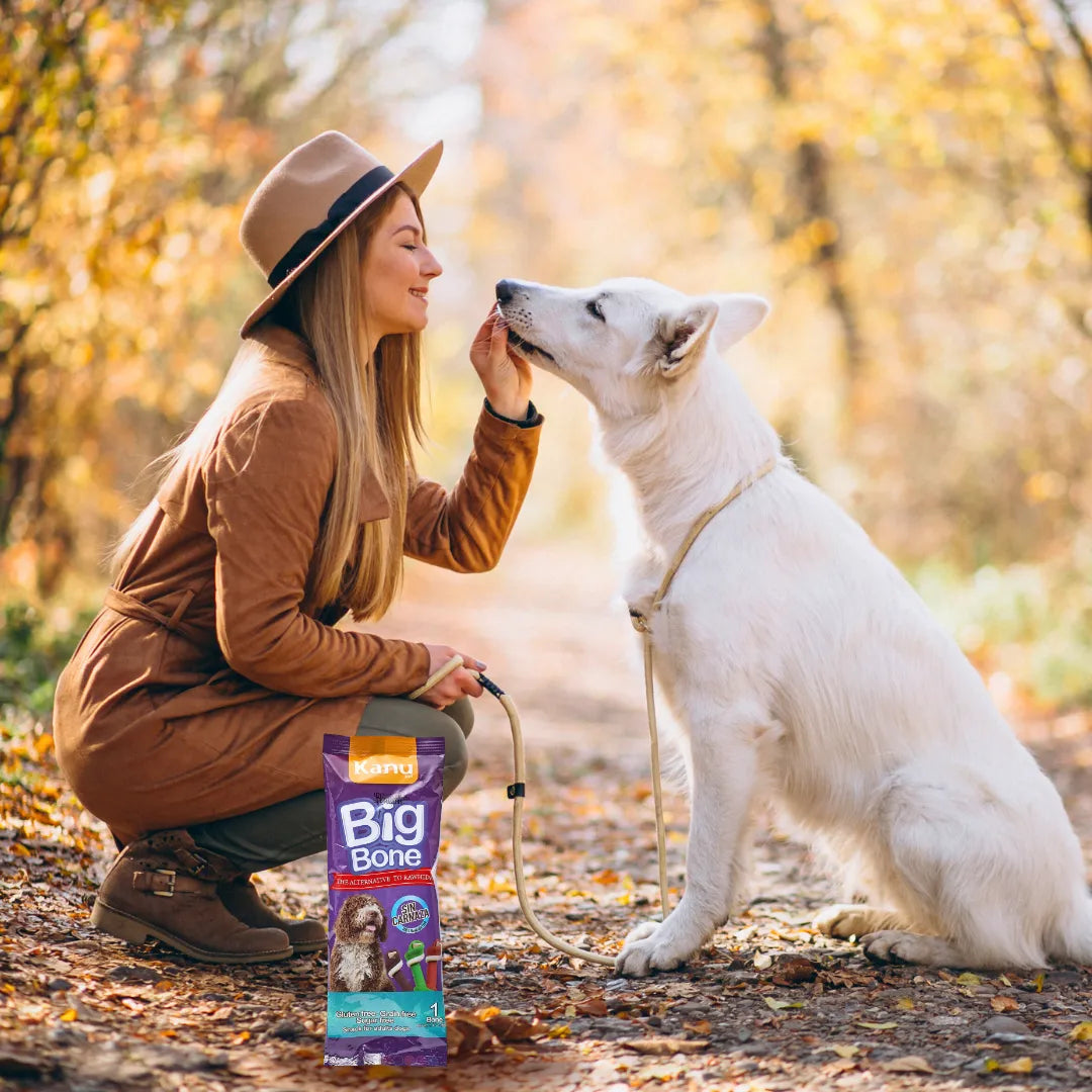Snack Hueso Grande de Batata Kanu Big Bone para Perro