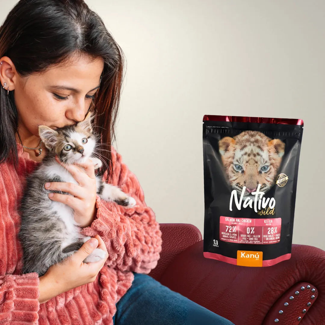Alimento Seco Grain Free Nativo Wild Kanu Pet para Gatitos