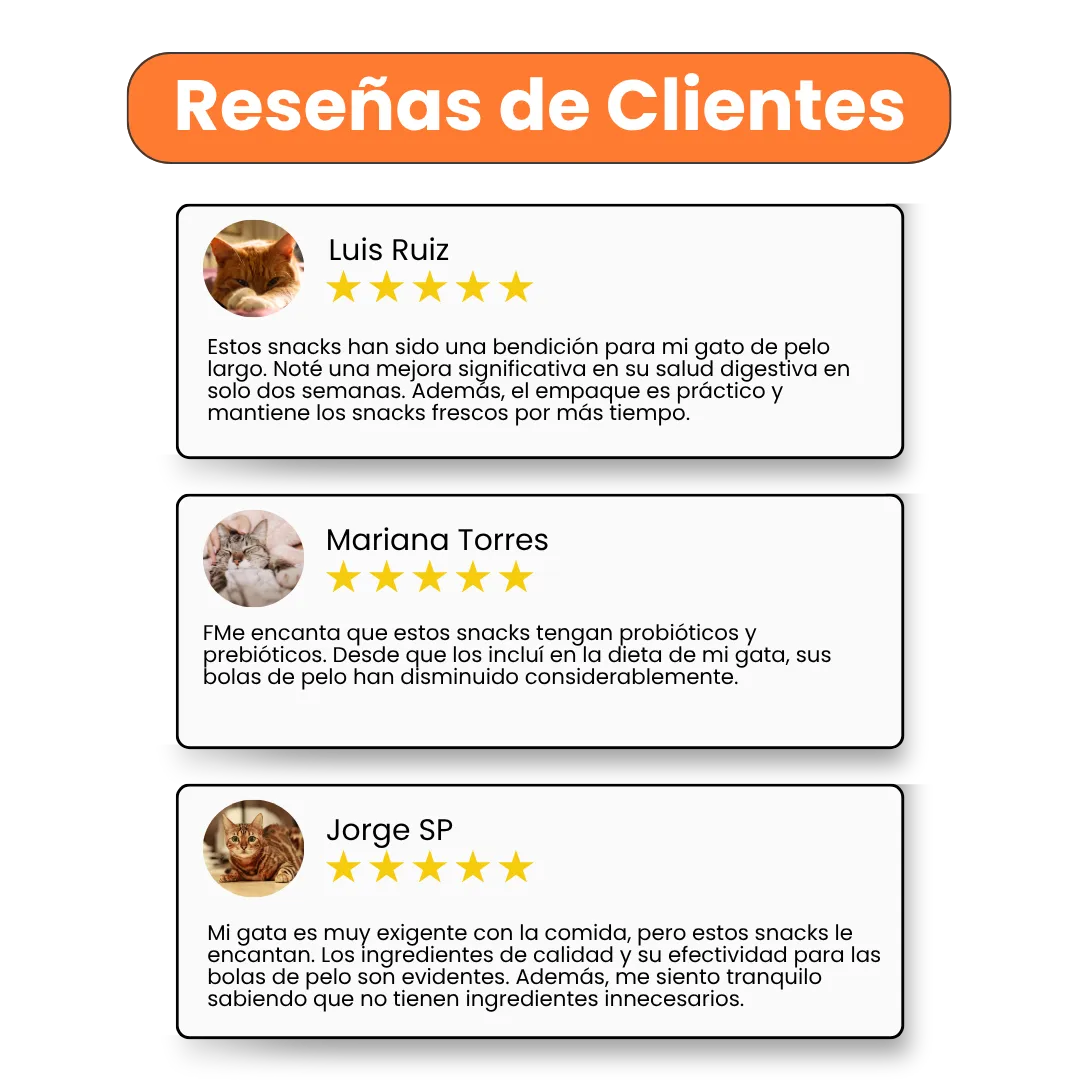 Snacks Nuggets Hairball Control para Gatos