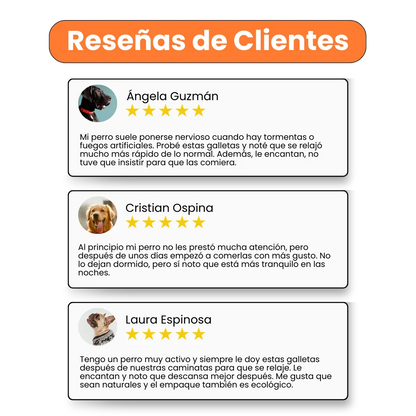 Galleta Efecto Calmante Kanu Pet para perros