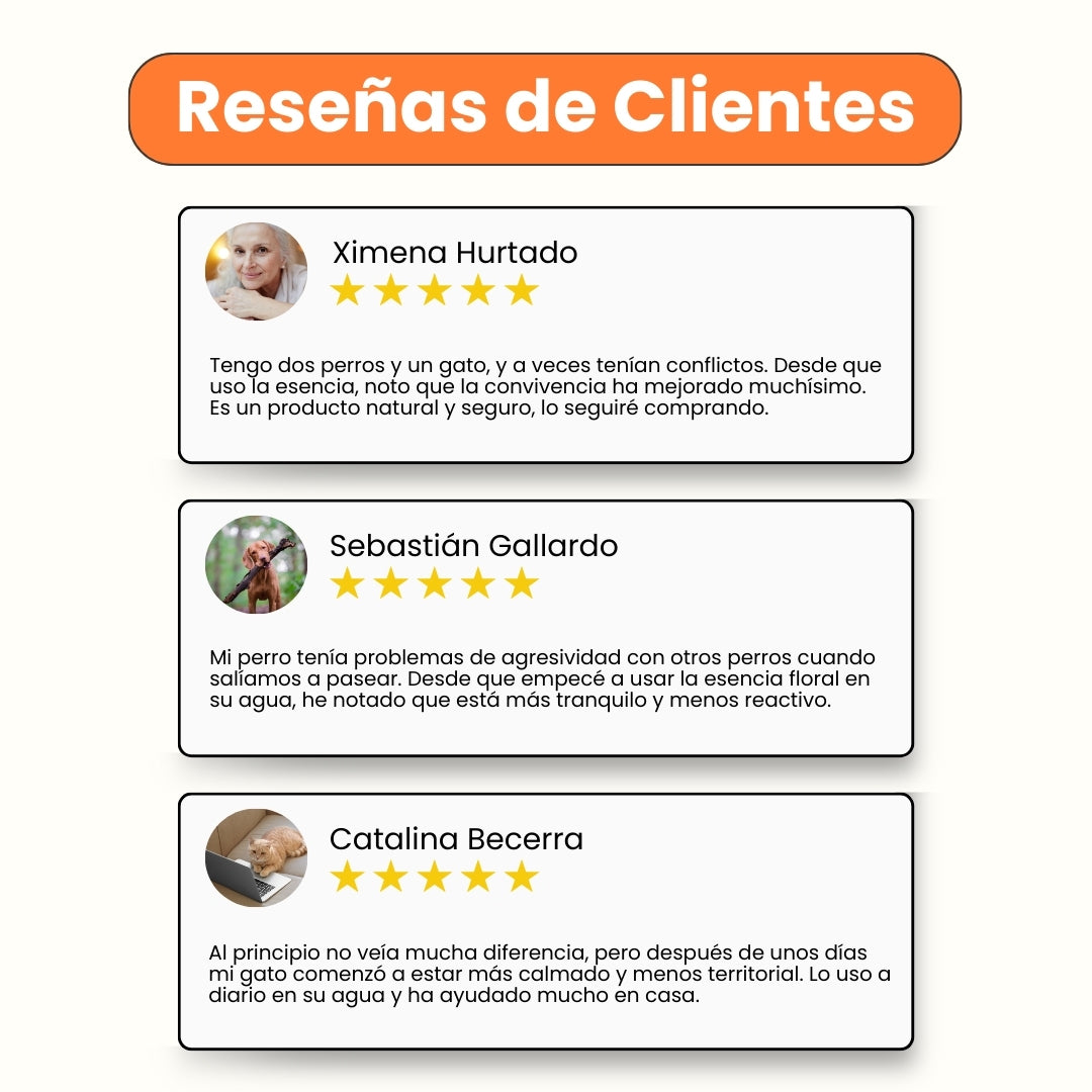 Esencia Floral Agresividad Kanu Pet para perros y gatos