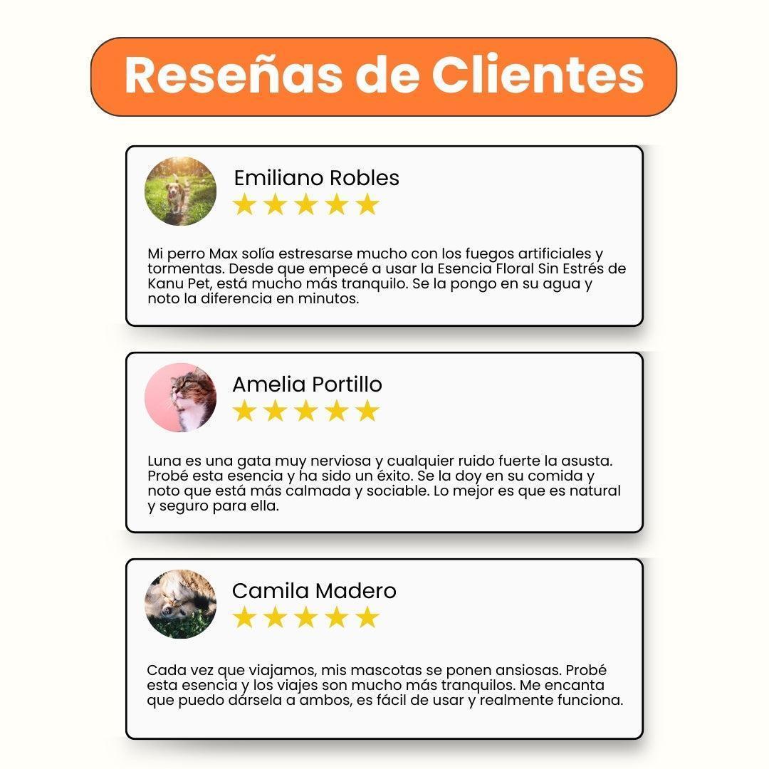 Esencia Floral Sin Estrés Kanu Pet para perros y gatos
