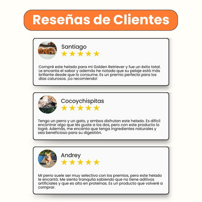 Helado de Cábano Kanu Pet para Perro y Gato